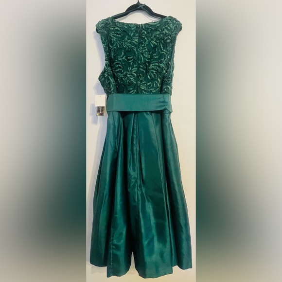 NWT Jessica Howard Woman’s Evert Green Formal Dress size 16 - Picture 5 of 8